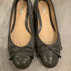Geox grey ballet flats size 7